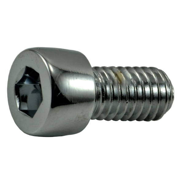 Midwest Fastener #10-32 Socket Head Cap Screw, Chrome Plated Steel, 3/8 in Length, 10 PK 79721 - main
